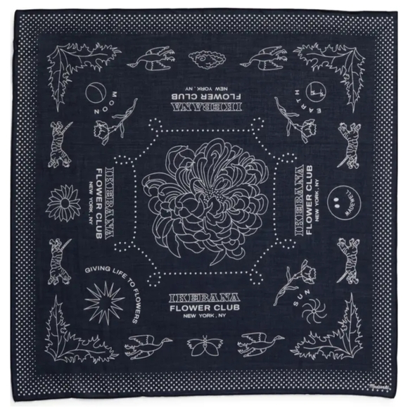 Madewell Accessories - Madewell Ikebana Flower Club Bandana